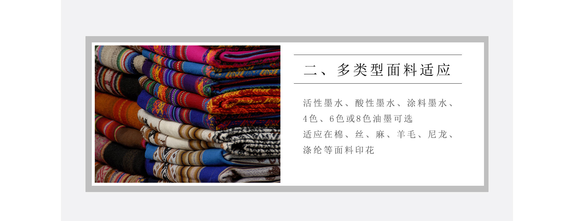 黑邁E-Press高速度導(dǎo)帶式紡織數(shù)碼印花機(jī)
